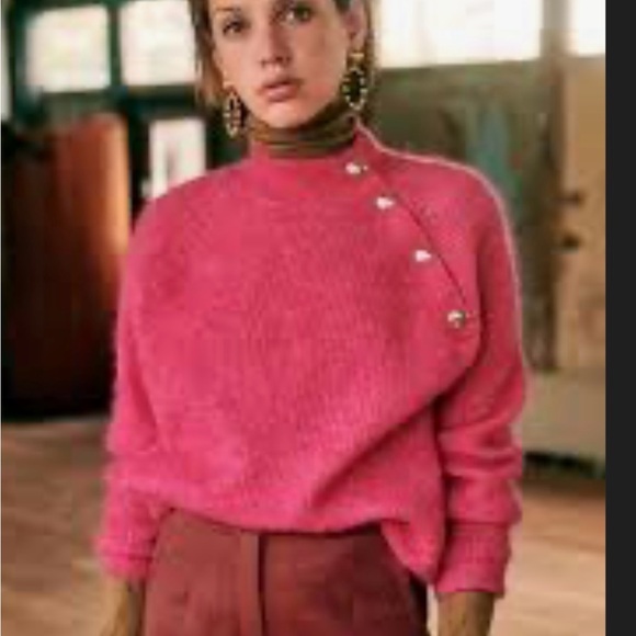 NOT FOR SALE🩷SEZANE Trudy JUMPER SIZE M🩷 - Picture 4 of 4